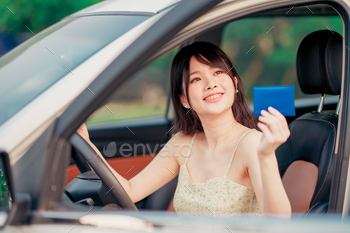 Women drivers stock photo NULLED