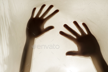 Violence on woman stock photo NULLED