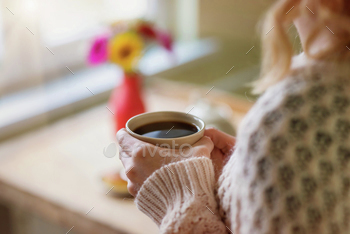 Beautiful woman relaxing stock photo NULLED