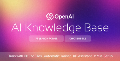AI Knowledgebase Premium - WordPress AI Support Assistant NULLED