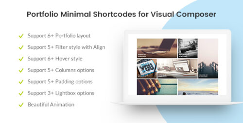 Portfolio Minimal for Visual Composer