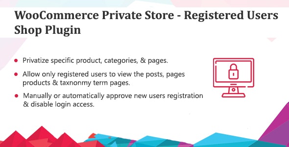 WooCommerce Private Store - Registered Users Shop Plugin NULLED